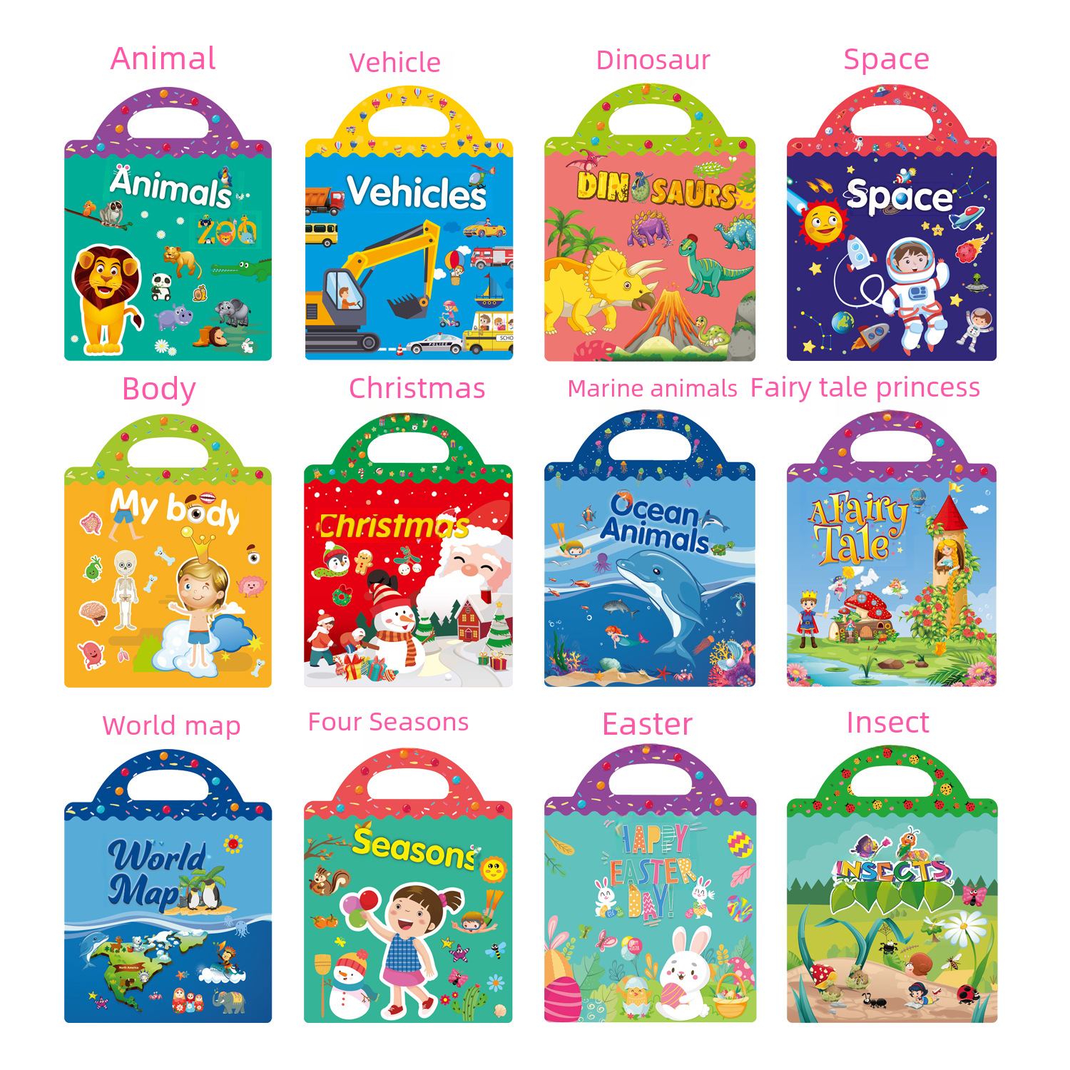 Wholesale Children's Sticker Book for Focus and Learning