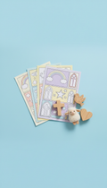 Pastel Plush Lamb Toy