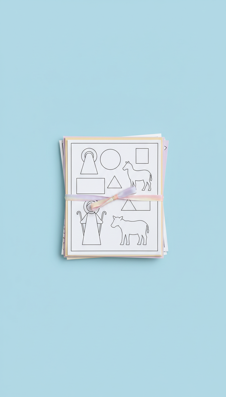 Bible Activity Pack With Gold Accents